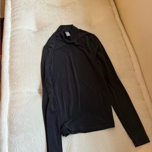 American Apparel Black Long Sleeve Tee